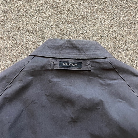 Nautica Anorak Parka Jacket Mens XL Removable Lining Grey Blue Cold Weather Coat - Picture 4 of 16